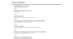 Desktop Screenshot of groovy-almanac.org